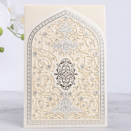 Hollow Laser Cut Wedding Invitation Cards Greeting Card