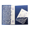 Elegant Flora Laser Cut Wedding Invitation Card Hollow Greeting Card