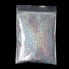 10g Holographic Laser Nail Glitter Powder Sparkly Gold Silver