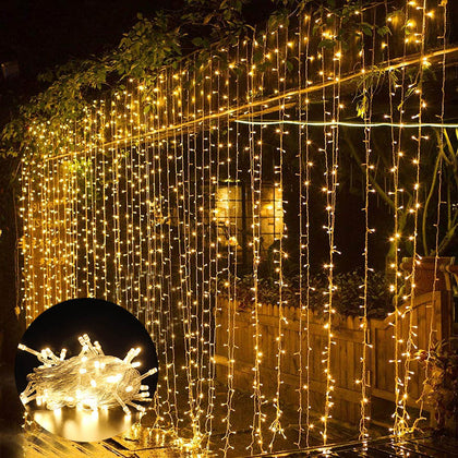 3M 20LED Battery Powered Garland Warm White Lights String