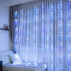 LED String Lights Curtain Fairy Light EU 220V 3X3M Strip Lamp