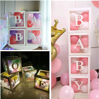 Wedding Decoration Balloon Transparen Box Birthday Party