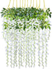 Artificial Fake Wisteria Vine Ratta Hanging Garland Silk Flowers