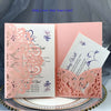 Laser Cut Wedding Invitation Card Business Card