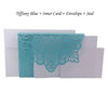 Elegant Laser Cut Wedding Invitation Cards Greeting Card